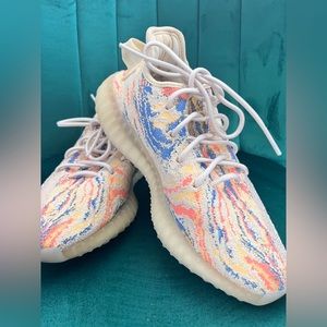 Yeezy sneakers worn once! Like new.